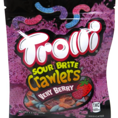 Trolli Sour Brite Crawlers Very Berry