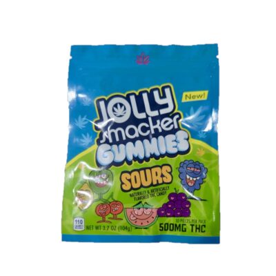 Jollie Smacker Gummies Sours 500 mg