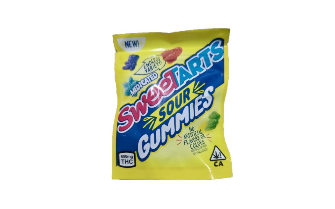 SweeTarts Sour Gummies 600 mg